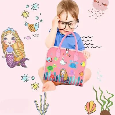 Tableau d'Activité Montessori - MontessoriBoard™ - Sirène - Mon Bébé s'Éveille