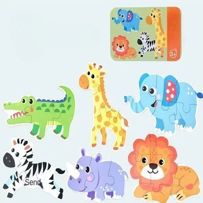 Puzzle Montessori - BabyPuzzle™ - Sauvage - Mon Bébé s'Éveille