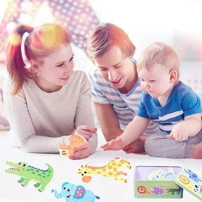 Puzzle Montessori - BabyPuzzle™ - Sauvage - Mon Bébé s'Éveille