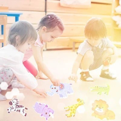 Puzzle Montessori - BabyPuzzle™ - Sauvage - Mon Bébé s'Éveille