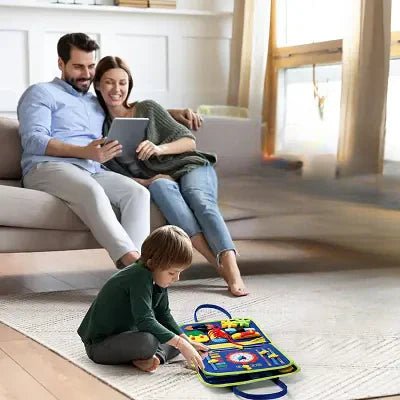 Tableau d'Activité Montessori - MontessoriBoard™ - Dinosaure - Mon Bébé s'Éveille