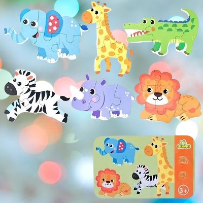 Puzzle Montessori - BabyPuzzle™ - Sauvage - Mon Bébé s'Éveille