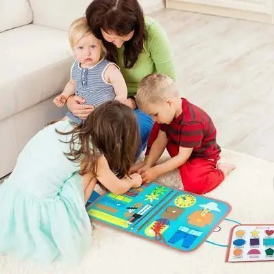 Tableau d'Activité Montessori - MontessoriBoard™ - Planète - Mon Bébé s'Éveille