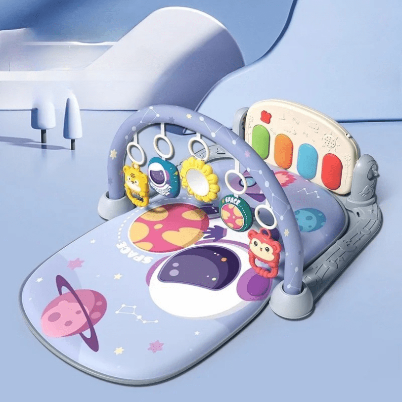 Tapis d’Éveil - KiddoMat™ - Voyage Galactique - Mon Bébé s'Éveille